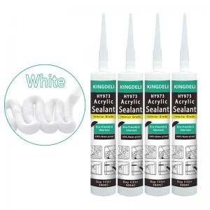 Transparent Mildew Resistant Silicone Caulk Acrylic Latex For Outdoor