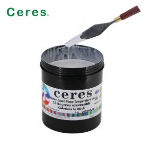 65 Degree Security Printing Ink Colorless To Black Water Based Flexo Irreversible Temperature Sensitive Ink