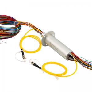 China Electrical and Optical Slip Ring with 240 VDC Volatge 50Hz Frequency supplier