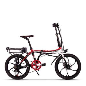 20 Inch Ebike 48v Electric Folding Bicycle 250w Rear Carrier Big Battery RICHBIT R900