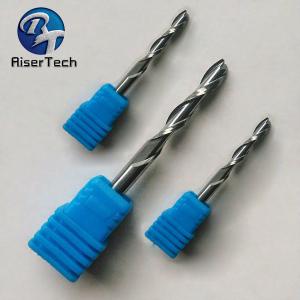 China Solid Carbide Router Bits Two Flute Flat Square End Mill For Wood MDF Hard Wood supplier