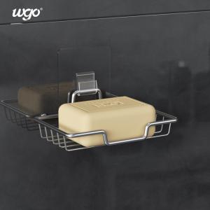 Bathroom Stainless Steel Soap Rack , No Residue Patch Bathroom Soap Dish Holder