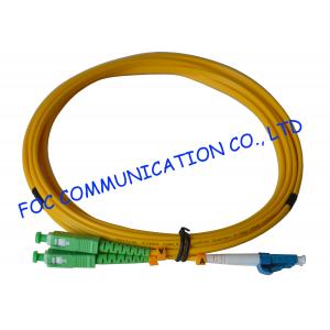China G.652D SM Duplex Indoor Type Fiber Optic Patch Cord With OFNP Cable supplier