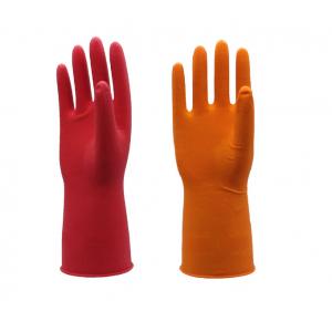 China Bathroom Dip Flocklined L 50g Household Cleaning Gloves supplier