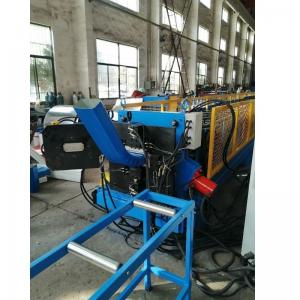 Metal Steel Downspout Pipe Roll Forming Machine 50Hz 3*4 Inches Square
