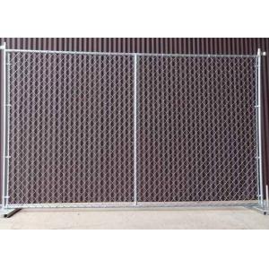 Square / Round Temporary Chain Link Fence For Construction Sites 6' H X 10' L