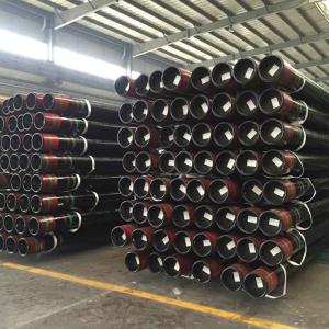 China Black Painting API 5CT Casing Pipe Thread , BTC Steel Oil Pipe supplier