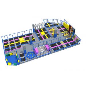 China Commercial Jump Trampoline Park high jumping performance soft padded with foam pit supplier