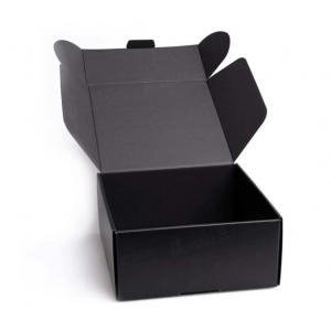Printed Brand Clothing Paper Gift Packaging Box , Corrugated Folding Shipping Mailer Boxes