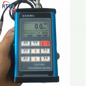 China AA Battery Powered Chrome Digital Coating Thickness Gauge / Car Paint Tester wholesale
