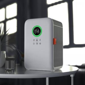 Mini purificador de aire iónico portátil para habitación con humidificador para bacterias y polvo