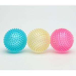 China Multicolor Pet Ball TPR Dog Toy Lightweight Spiky Bouncing Ball supplier