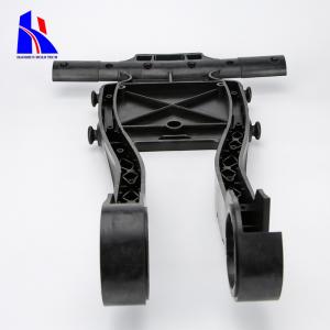 China ABS PC Structural Foam Injection Moulding Golf Trolley Black Texture Finishing supplier