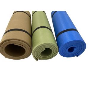China Yoga Exercise Fitness Mats , High Density Non Slip Workout Mat supplier