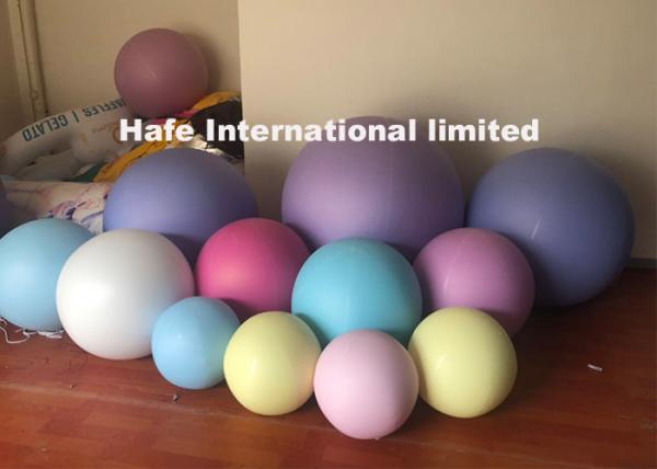 30cm - 5m Inflatable Advertising Balloons Pink Red Blue Yellow With Customize
