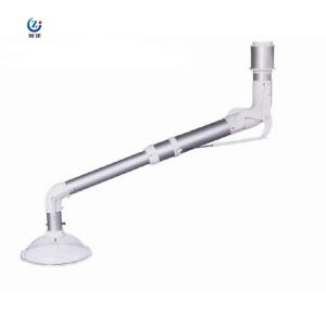 China 75PP Fume Extractor Hood , Telescopic Catheter 110mm Extraction Arm Hood supplier