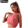 China Seamless Scoop Neck Gym Workout Tops Sleeveless Sportswear For Women wholesale