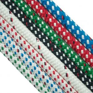 China PET for YLY 3-10mm Colored Braided Cord 6mm Nylon Polypropylene Rope supplier