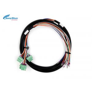 3.5mm Cable Wire Harness Terminal Block For Motocycle Machine Power Cord END