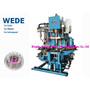China Pressure Rotor Vertical Die Casting Machine For Rotor 4 Rotary Stations Cycle Time 8 Seconds supplier