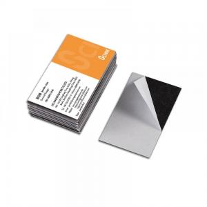 China Custom Size Self Adhesive Business Card Magnets 4x6 6x8'' supplier