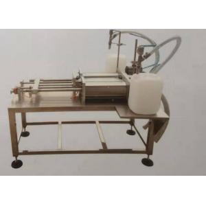 Stainless Steel Semi Automatic Viscous Liquid Filling Machine 950*580*1200 Mm
