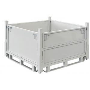 Anti Tip Stillage Crates Steel Pallet Cages 1140x1140mm