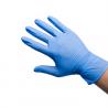 China Soft 4 Mil Blue Nitrile Examination Gloves Non Latex wholesale