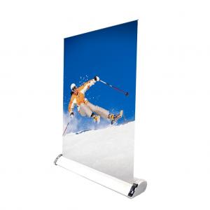 China Single Side Expandable Banner Stand , A4 Size Retractable Display Banners supplier