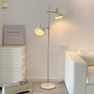 Cream adjustable floor lamp for bedroom living room live background light