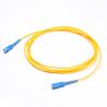 China Fiber Optic Patch Cord Simplex SC to SC 9 / 125 μm Singlemode Fiber Jumper wholesale