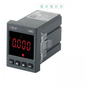 China AMC48-AI RS485 Electronic Power Meter AC Digital Amp Meter Panel Mounted supplier