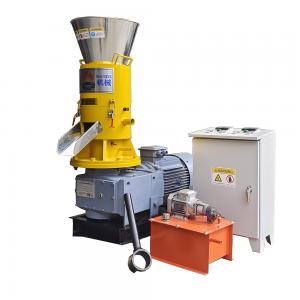 30KW Flat Die Home Use Wood Sawdust Pellet Mill Machine With CE Certificate