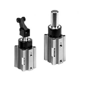 China RSQ Series Stopper Pneumatic Air Cylinder , Block Air Cylinder supplier