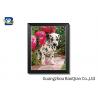 China Lovely 3d Animal Picture With Black Frame , Lenticular 3d Stereograph Printing wholesale