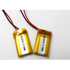China Rechargeable 401730 3.7 V 150mah Lipo Battery , Bluetooth Headset Battery Replacement supplier