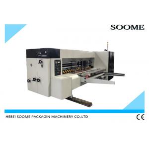 China 1 Colors Ink Printing Slotting Die Cutting Machine supplier