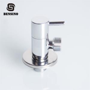 China 1/2 Inch 0.5Mpa Brass Angle Valve Chrome Plated Surface wholesale