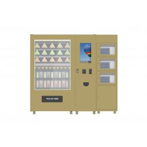 Large Capacity Snack Vending Machine And Coffee / Combo Vending Machine