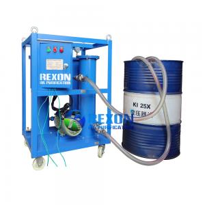 China Small Portable Oil Filter Unit And Oil Filling Machine JL-32(32L/M) supplier