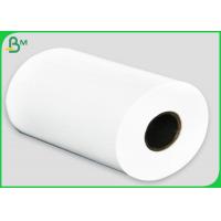 China 690mm * 6000m Jumbo Roll 55gsm Thermal Paper For Movie Ticket Printing on sale
