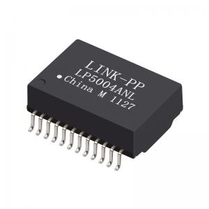 China Multi Pin Connector Lan Transformer With 10/100 Base-TX 24HSS1041-2 HF supplier