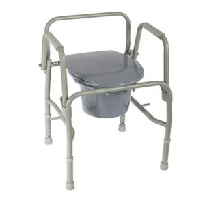 China Portable Pregnant Hospital Toilet Chair Disabled Bedside Portable Commode supplier