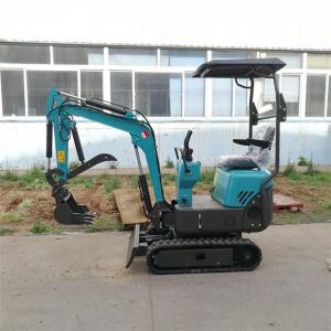 China 1 Ton Mini Digger Crawler Excavator Easy Operation For Narrow Place supplier