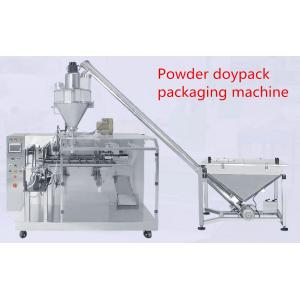 China Coffee Powder Doypack Filling And Packing Machine PLC Stand Up Pouch Bagging Machine supplier
