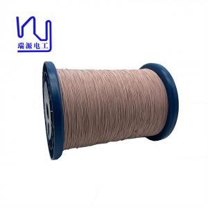 China Superthin 0.04mm Ustc Litz Wire High Frequency Polyster Silk Covered supplier