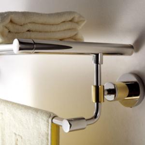 Multifunction Stainless Steel Bathroom Racks Wall Mount Polished Satin Nickel Towel Bar