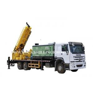 China Truck Mounted Dth Hydraulic Water Well Drilling Rig Machine 6 X 4 supplier