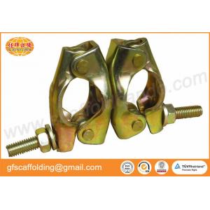 British pressed Q235 swivel coupler rotation clamp with 48.3mm size for pipe and coupler scaffolding system