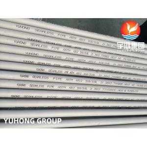 ASTM A312 / A312M Stainless Steel Seamless Pipe A312 TP304 TP304L TP316 316L,Pickeled and Annealed ,6M/PC,12M/PC